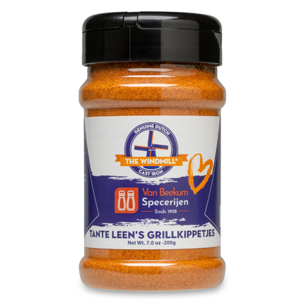 The Windmill Cast Iron The Windmill Tante Leen's Grillkippetjes Kruiden 200 gram