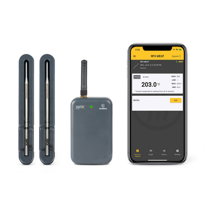 ThermoWorks RFX™ Draadloze Thermometer Starterskit 2 Probes van ThermoWorks