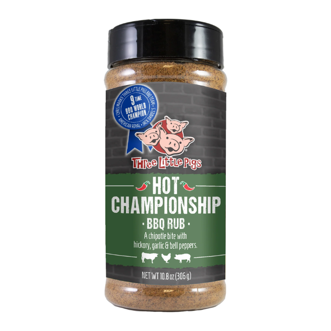 Three Little Pigs Three Little Pigs HOT Championship BBQ Rub 10,8 oz