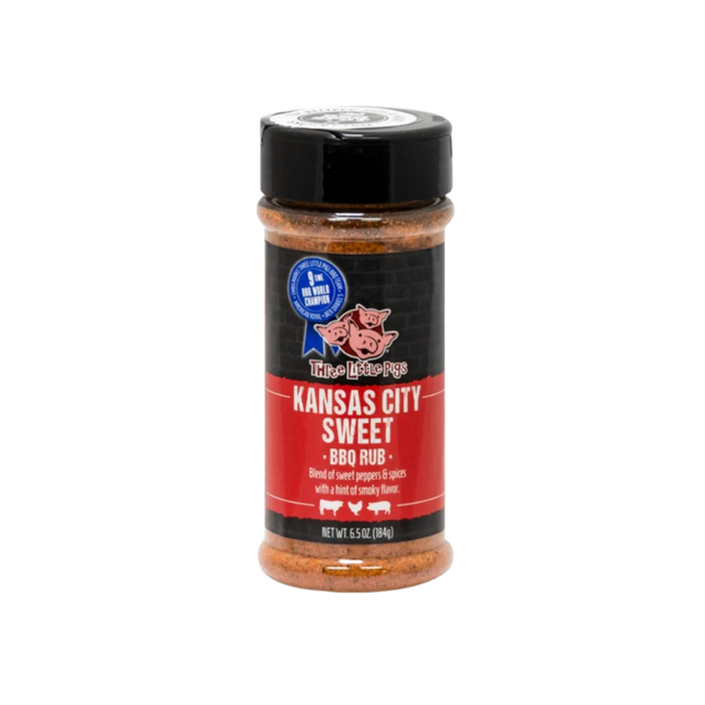 Three Little Pigs Three Little Pigs Kansas City Sweet BBQ Rub 6,5 oz