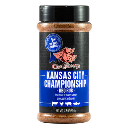Three Little Pigs Three Little Pigs KC Championship BBQ Rub 12.5oz