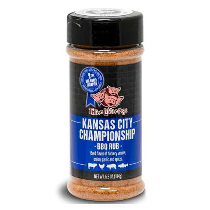 Three Little Pigs Three Little Pigs KC Championship BBQ Rub 6.5oz