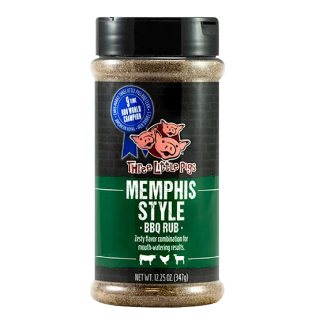 Three Little Pigs Three Little Pigs Memphis Style BBQ Rub 12,25 oz