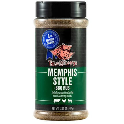 Three Little Pigs Three Little Pigs Memphis Style BBQ Rub 12.25oz