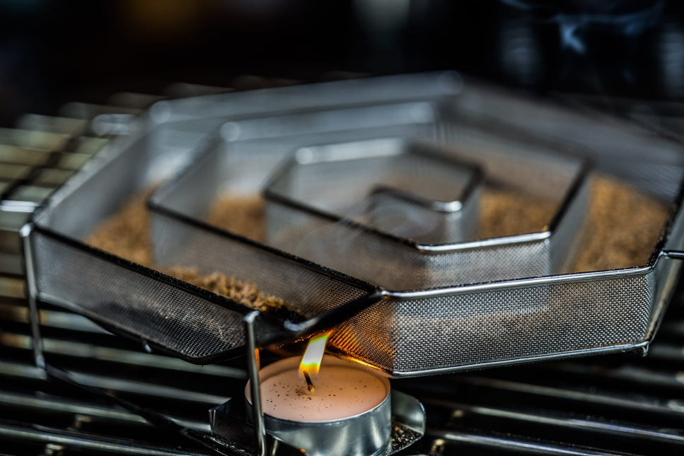 Turnpike Barbecue Turnpike BBQ RVS Hexagon Cold Smoke Generator