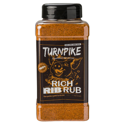 Turnpike Barbecue Turnpike Rich Rib Rub 750 gram