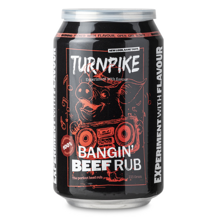 Turnpike Barbecue TurnPike Smokers Bangin' Beef Rub 235 gram