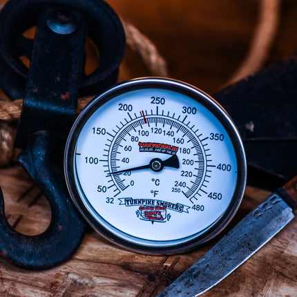 Turnpike Barbecue Turnpike Smokers RVS Thermometer 100mm