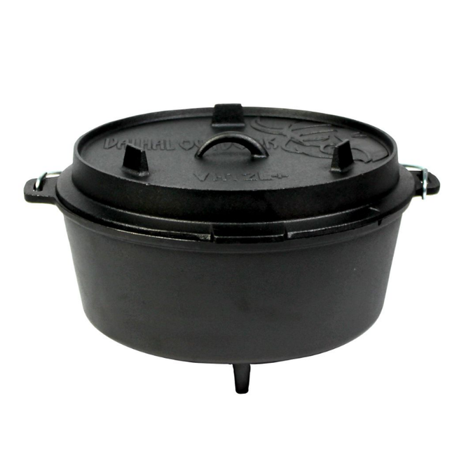 Valhal Valhal Dutch Oven 12 liter met pootjes