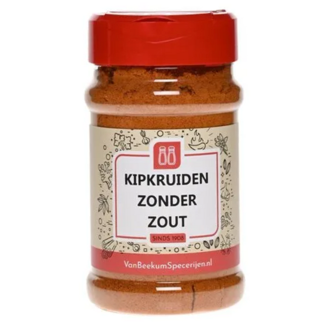 Van Beekum Van Beekum Kipkruiden zonder Zout 150 gram