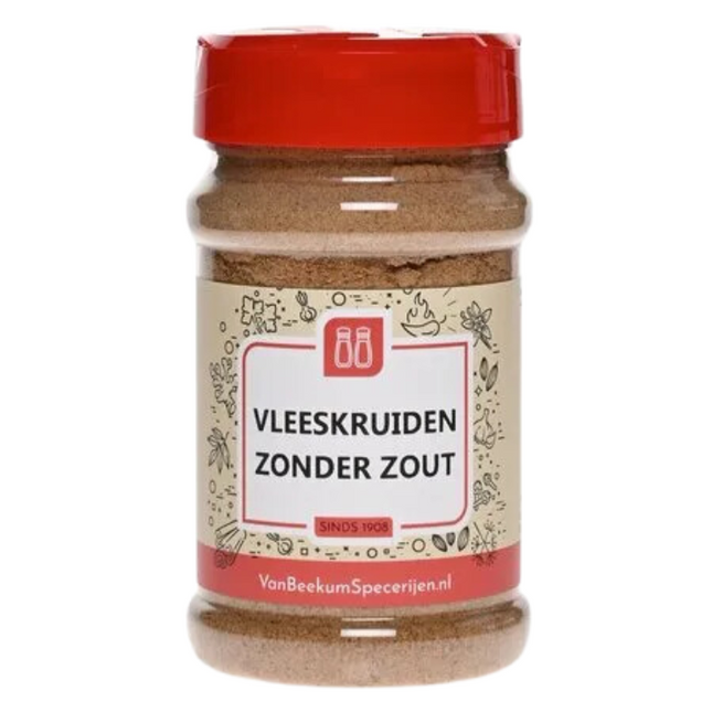 Van Beekum Van Beekum Vleeskruiden zonder Zout 150 gram