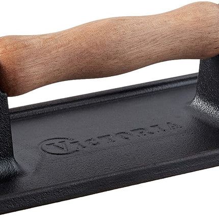 Victoria Victoria Cast Iron Emaille Bacon Press