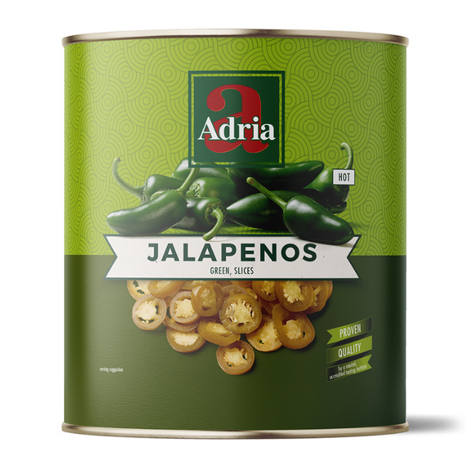 Vuur & Rook Adria Sliced Jalapeños