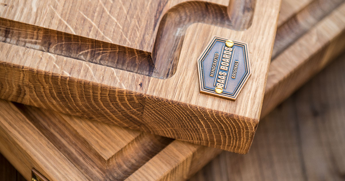 Vuur & Rook Baas Boards Eiken Houten Snijplank 49 x 29 x 4 cm