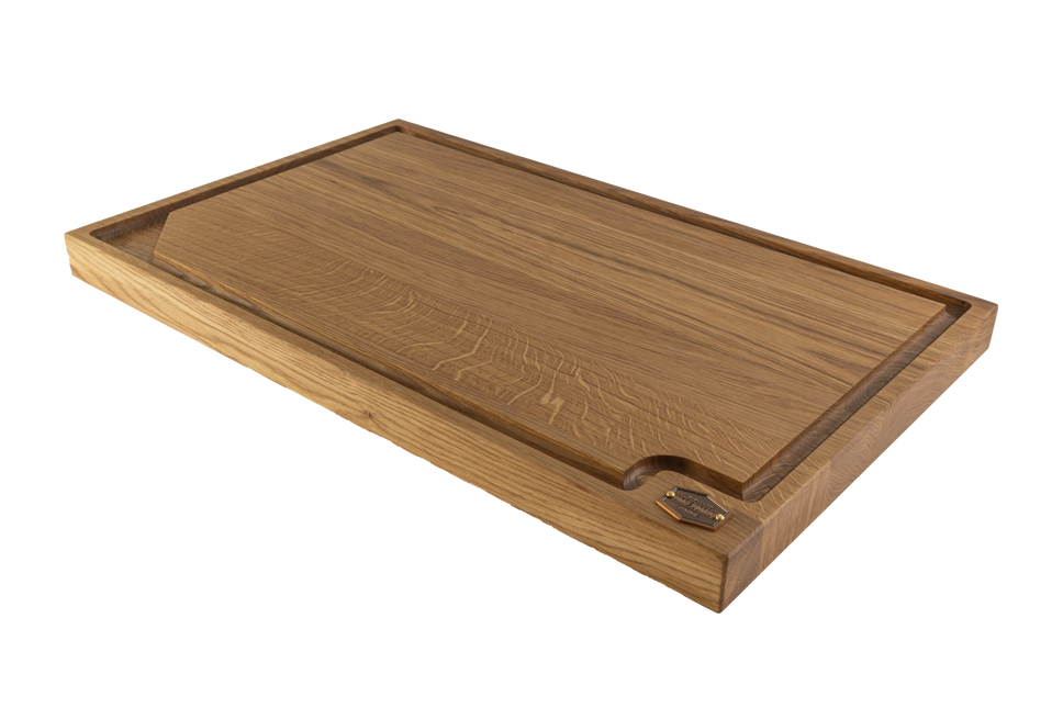 Vuur & Rook Baas Boards Eiken Houten Snijplank 65 x 40 x 4 cm