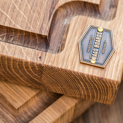 Vuur & Rook Baas Boards Eiken Houten Snijplank 65 x 40 x 4 cm