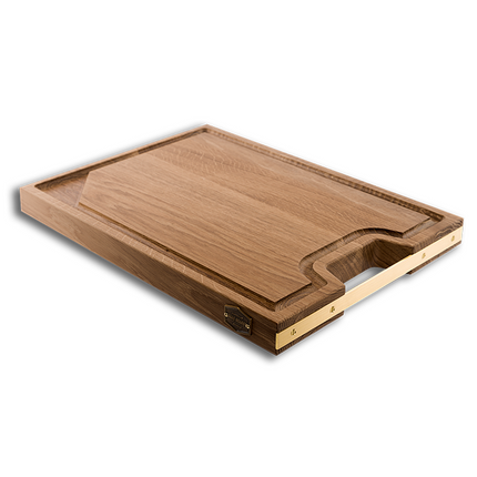Vuur & Rook Baas Boards Eiken Houten Snijplank Luxe 49 x 36 x 3.8 cm