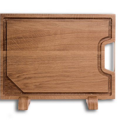 Vuur & Rook Baas Boards Eiken Houten Snijplank Luxe 49 x 36 x 3.8 cm