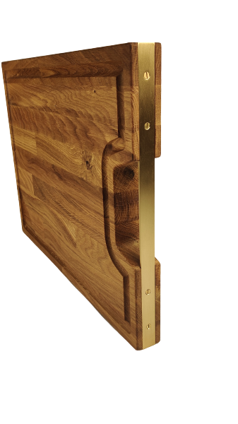 Vuur & Rook Baas Boards Eiken Houten Snijplank Luxe 49 x 36 x 3.8 cm