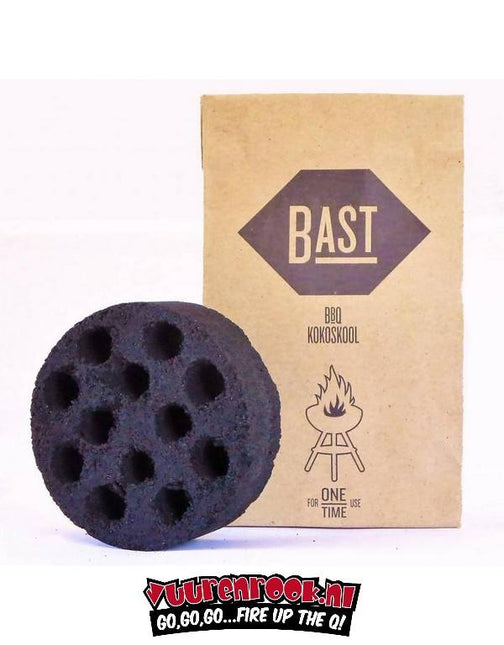 Vuur & Rook Bast Coco Stone 1 Stuk