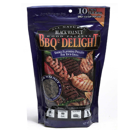 Vuur & Rook BBQ Delight Black Walnut BBQ Pellets 450 gram