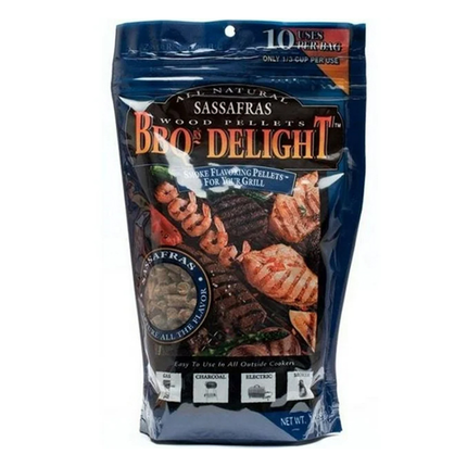 Vuur & Rook BBQ Delight Sassafras BBQ Pellets 450 gram
