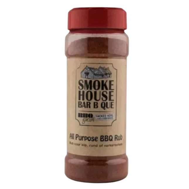 Vuur & Rook BBQ Guru.NL / Smoke House BBQ All Purpose Award Winning BBQ Rub 350 gram