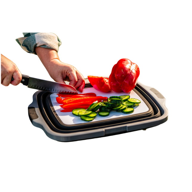 Vuur & Rook BBQ Prep Tub Junior Zwart