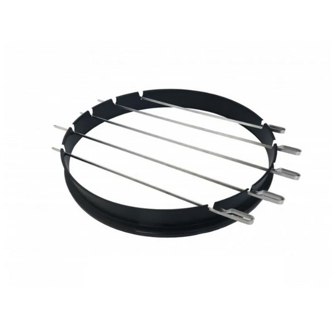Vuur & Rook BBQ Rotisserie Ring 57cm met Spiesen Set