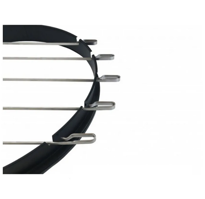 Vuur & Rook BBQ Rotisserie Ring 57cm met Spiesen Set