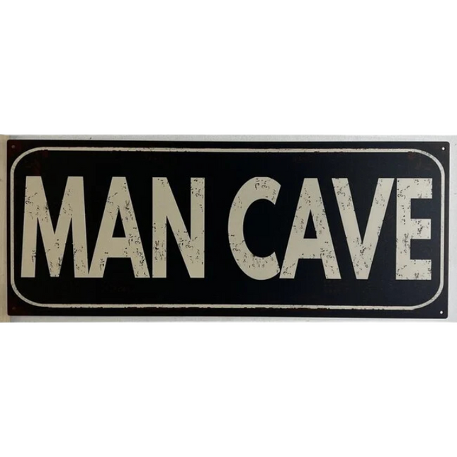 Vuur & Rook BBQ wandbord Mancave 50 x 20 cm