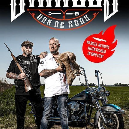 Vuur & Rook Bikkels aan de Kook GESIGNEERD door Captain Henk en Chef John