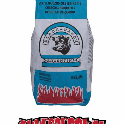 Vuur & Rook Black Ranch, RODE Quebracho (Argentinie) Briketten 18 kilo
