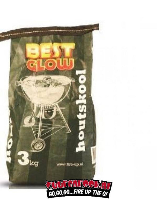 Vuur & Rook BUDGET Best Glow Houtskool 3 kg