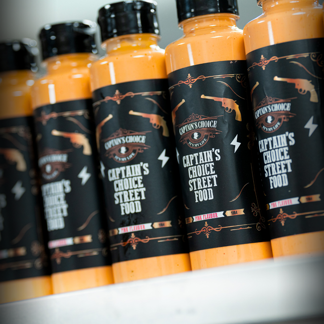 Vuur & Rook Captain's Choice Street Food Pink Flavour Sauce 500 ml