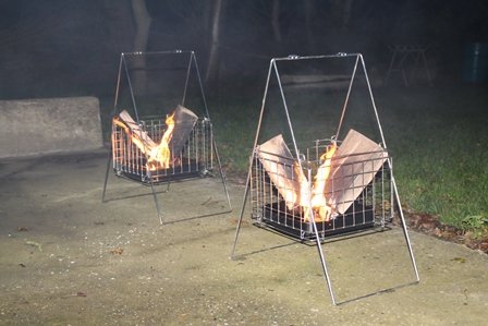 Vuur & Rook Chuckwagon Fire Pit Basket