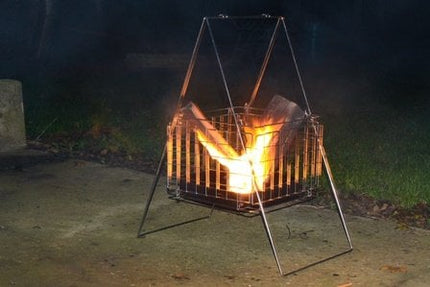 Vuur & Rook Chuckwagon Fire Pit Basket