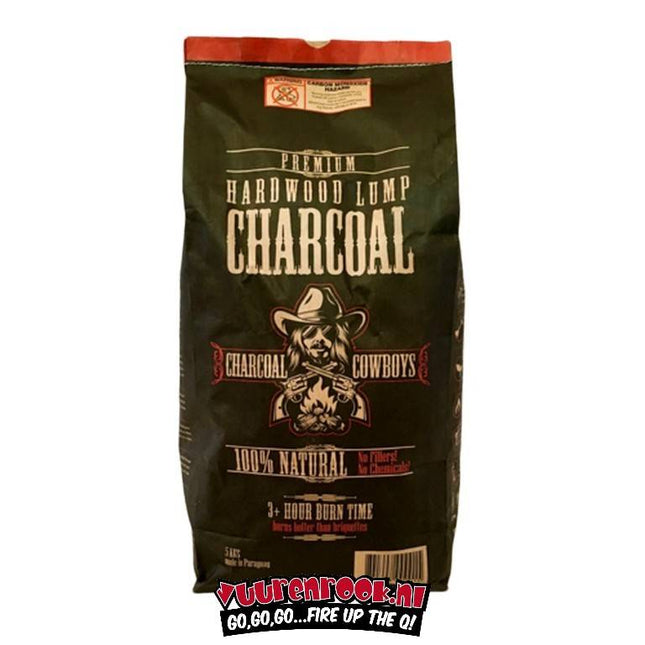 Vuur & Rook Cowboys Quebracho Blanco Lump Charcoal 15 kg