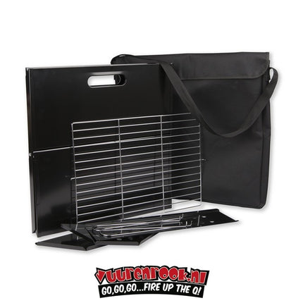 Vuur & Rook Draagbare Inklapbare BBQ met Tas