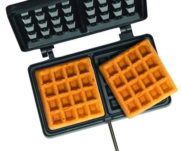 Dubbel wafelijzer - keramiek - 1000W - XL Auctions
