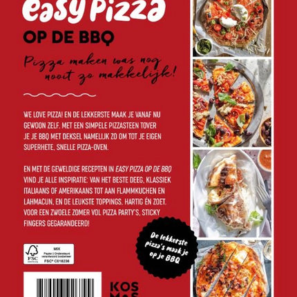 Vuur & Rook Easy Pizza Op De BBQ