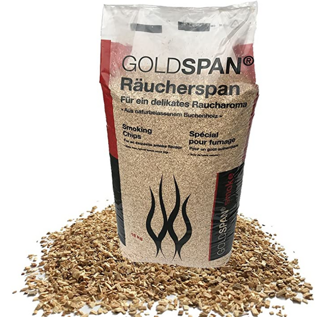 Vuur & Rook Goldspan Beuken Rookchips Medium 15 kilo