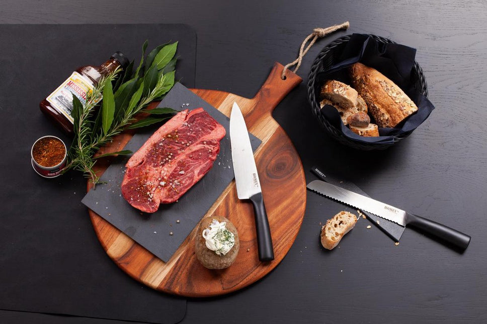 Vuur & Rook Homey's Svart Broodmes 20 cm