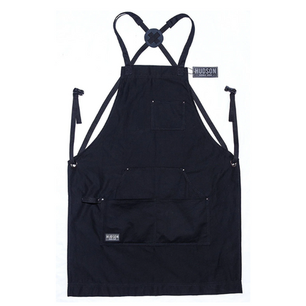 Vuur & Rook Hudson Durable Goods BBQ Schort - Zwart