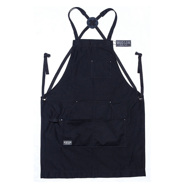 Vuur & Rook Hudson Durable Goods BBQ Schort - Zwart