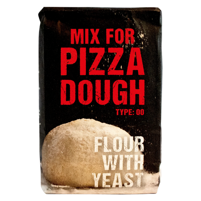 Vuur & Rook Mix voor Pizzadeeg 500 gram