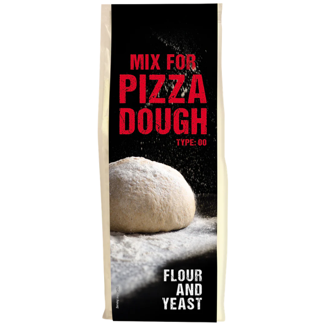 Vuur & Rook Mix voor Pizzadeeg 500 gram