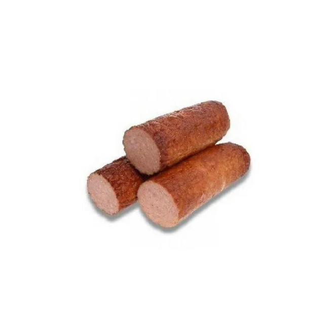 Vuur & Rook Nylon darm, transparant, kal. 80/60 geklipt. 25st (Grillworst)