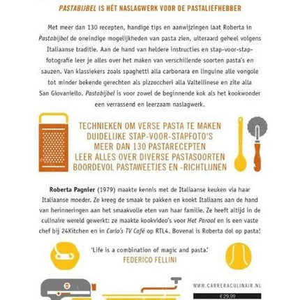 Vuur & Rook Pasta Bijbel