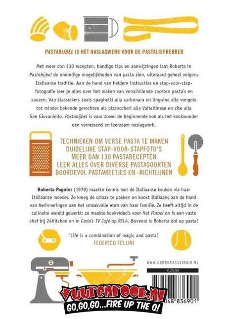 Vuur & Rook Pasta Bijbel